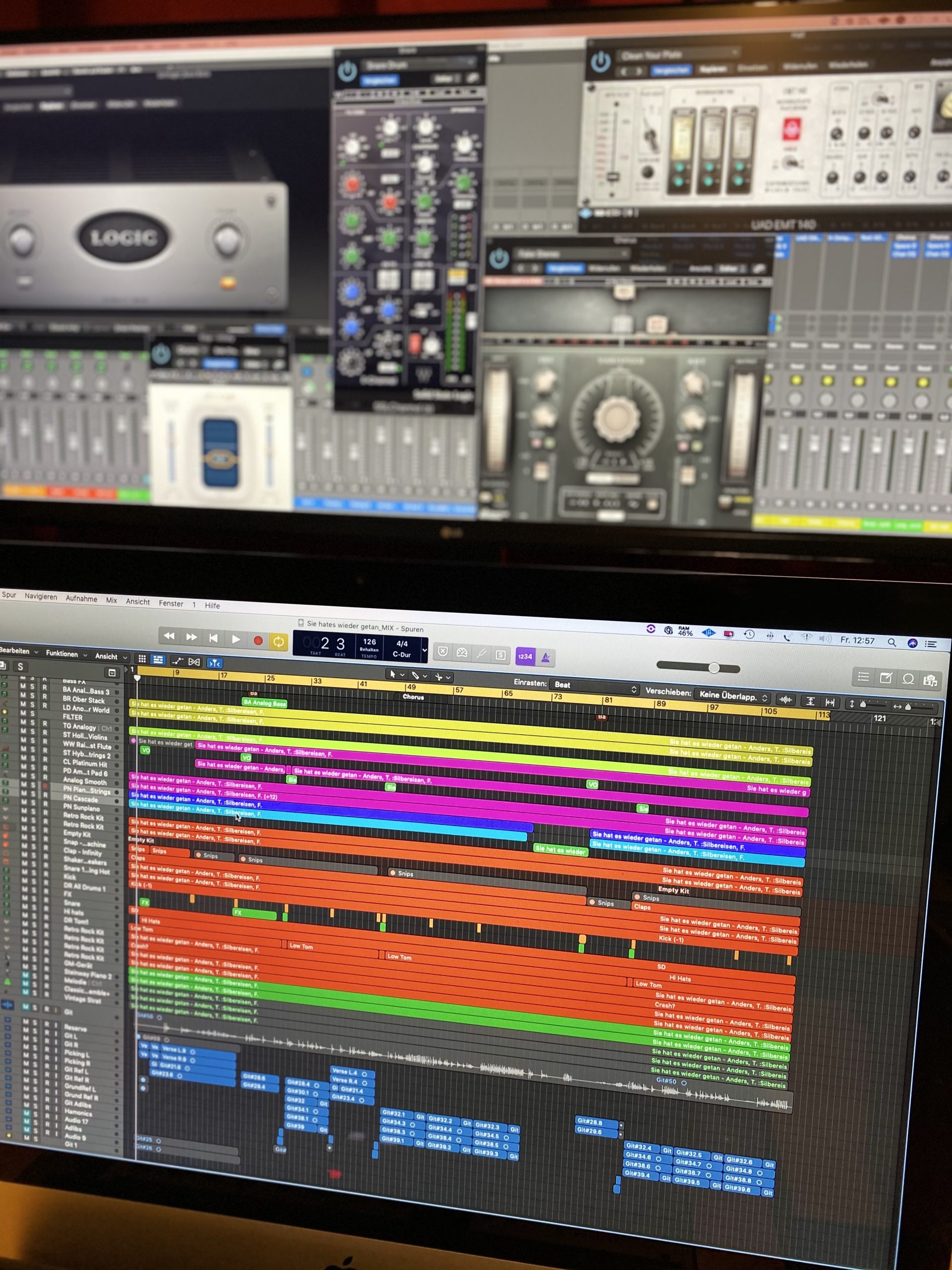 Apple Logic Pro lernen im Tonstudio München