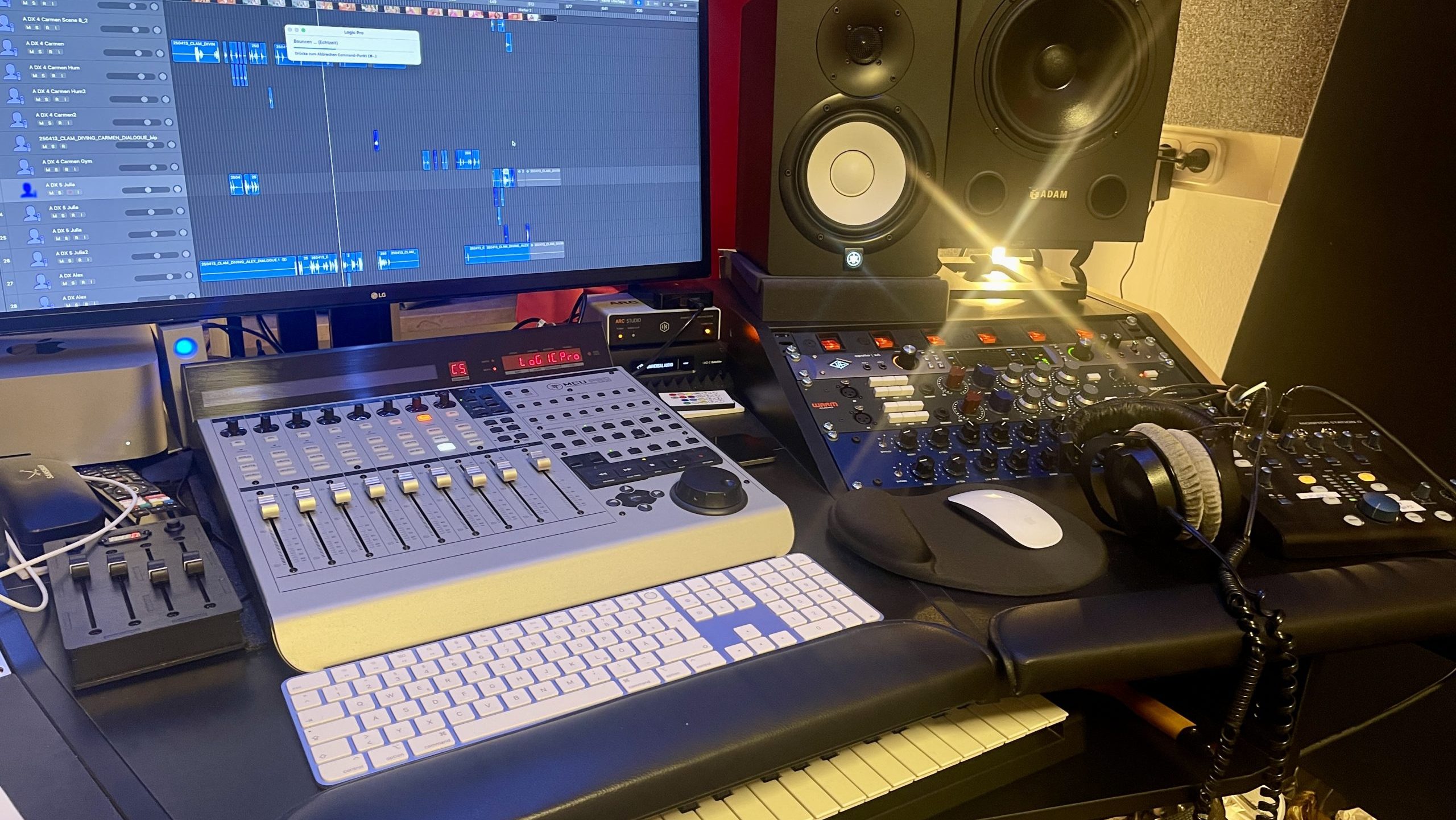 Regie Arbeitsplatz – FMM Studios München