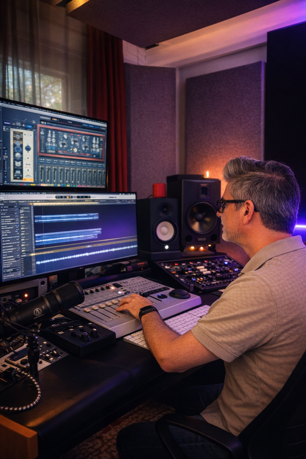 Tonstudio München – Session in den FMM Studios