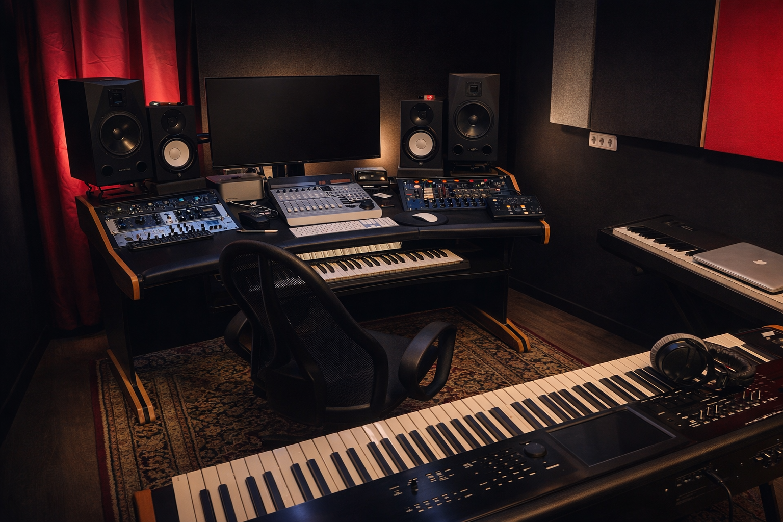 Mixing und Produktion – Session im Studio