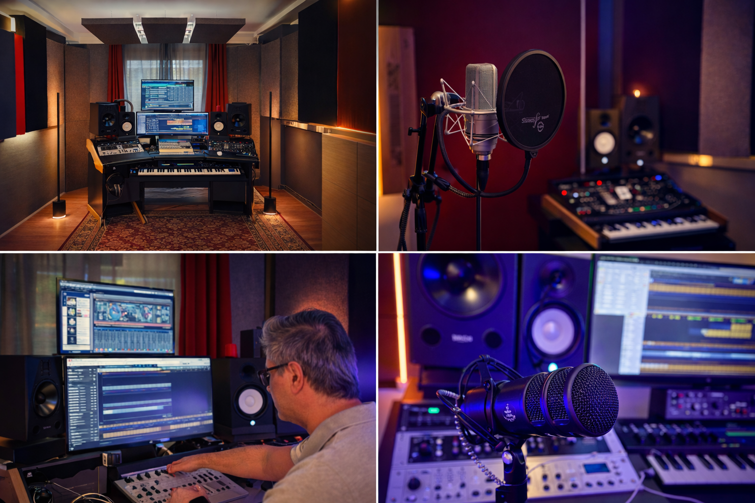 Tonstudio München – Musikproduktion Setup